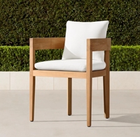 Top-Angebot: Massives Teakholz-Esstisch-Set für 10 Personen, Rechteckig, Italienischer Stil – Outdoor-Tische und Stühle