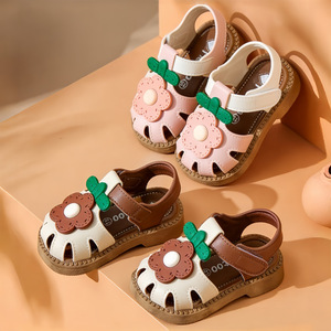 Sandales décontractées pour bébés filles, style princesse, été, semelle souple, chaussures de plage - Product Image 3