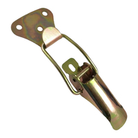 Connecteur de canapé en acier au carbone zingué jaune, charnière en forme de fleur de prunier, boucle d'interverrouillage pour canapé sectionnel, fixation de meubles