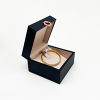 Boîte de rangement pour bijoux en cuir de diatomite FANDIJI, vente en gros, personnalisable, avec boucle métallique, LOGO disponible, 100 unités/taille, faible MOQ