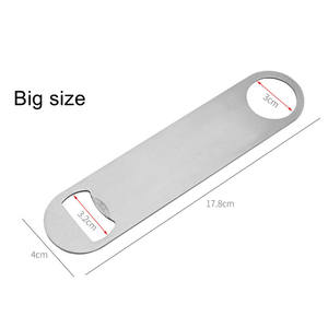 Grosir atau hadiah promosi kustom pembuka botol bir logam besi tahan karat portabel hadiah pesta pernikahan liburan - Product Image 4