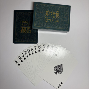 Jeu de cartes de poker publicitaire personnalisé, écologique, durable, avec logo de marque, coins arrondis, emballage pour usage promotionnel familial - Product Image 5