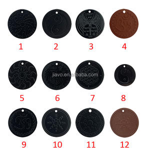 Здравоохранение энергии кулон ожерелье скалярной квантовой подвески баланс вулканического камня кулон для человека - Product Image 6