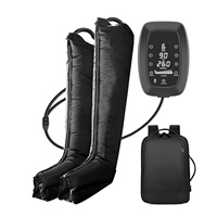 Bottes de compression pneumatique professionnelles BRK pour les jambes, thérapie contre les gonflements et les douleurs des ganglions lymphatiques, massage, récupération sportive, écran LCD pour les athlètes