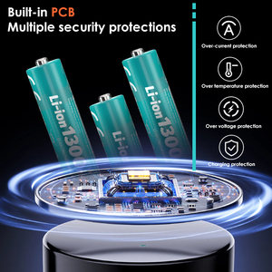 1.5V pin lithium dung lượng cao có thể sạc lại <span class=keywords><strong>AA</strong></span> AAA pin với bộ sạc thông minh tất cả trong một - Product Image 6