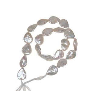 Perles baroques en forme de grosse goutte d'<span class=keywords><strong>eau</strong></span> 14 * 18 mm, perles d'<span class=keywords><strong>eau</strong></span> douce naturelles, matériel pour la fabrication artisanale de bijoux, perles à enfiler - Product Image 5