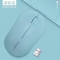 T-WOLF Q4 2.4GHz Mouse Gaming Optik Nirkabel Antarmuka USB Mouse Kantor Ringkas-Stok Tersedia