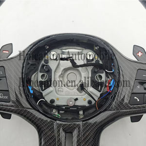 Hot Products Carbon Fibre Leather LED Blue Stitching Steering <b>Wheel</b> for BMW G20 G30 G01 3 Series 5 Series Car Steering <b>Wheel</b> - Product Image 2
