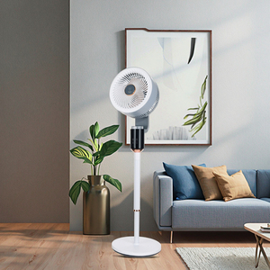 Giá bán buôn Quạt sàn điện 12 giờ lưu thông 8h thời gian điện 12 chế độ điều chỉnh di động bảng tháp nhựa từ xa - Product Image 4