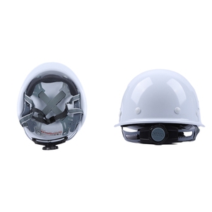 3C sertifikalı inşaat kask nefes güvenlik için ABS ile kalınlaşmış fiberglas 397 EN sertifikalı şantiye şapka