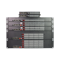 Multiplexeur fibre vocale FXS FXO 32 ports RJ11 ligne téléphonique sur convertisseur fibre 16 32 64 RJ11 vers convertisseur de média fibre optique