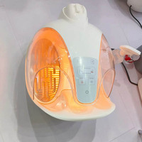 Incroyable Appareil de Soin des Pieds Anti-âge à Lumière Rouge, Capsule Spatiale en Plastique, Dispositif de Beauté Intelligent pour la Régénération des Pieds, Salon de Manucure