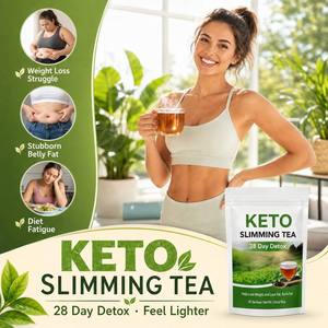 Suministro Directo de Fábrica, Servicio Personalizado, Bajo MOQ, Té <span class=keywords><strong>Keto</strong></span> con Té Verde, Adelgazante Rápido, Té Herbal Detox Natural para Pérdida de Peso y Bienestar - Product Image 5