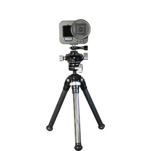Cage de protection en alliage d'aluminium personnalisée Yuanyu pour Gopro Hero <span class=keywords><strong>9</strong></span>/10/11 support de cadre de boîtier en métal solide avec microphone de lumière vidéo - Product Image 5