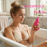 Nouveauté Jouets pour adultes imperméables et sûrs pour le corps 10 modes Vibrateur portable sans fil à télécommande