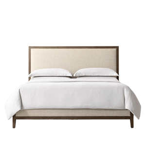 Modern Luxurious Solid Wood <b>Bed</b> <b>Frame</b> Natural Color Customized <b>Size</b> Bedroom Furniture - Product Image 1