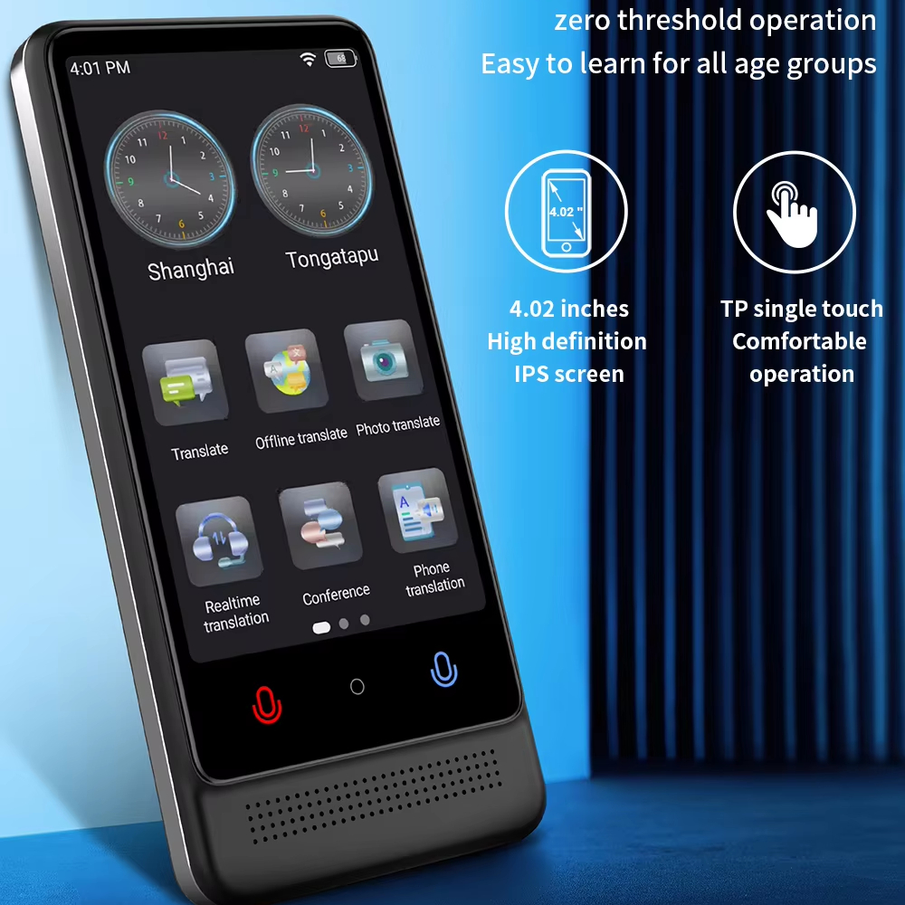 New M12 Instant Voice Translator: Portable, Real-Time Translation