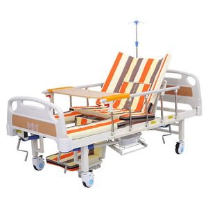 Lit médical manuel New Century en acier inoxydable avec fonction dossier inclinable pour personnes âgées - Product Image 2