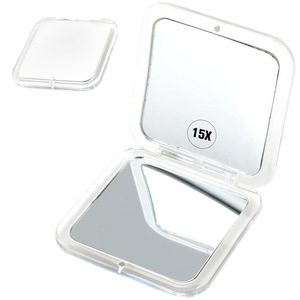 Magnifying Double-Sided <b>Foldable</b> Portable Small Mini <b>Mirror</b> Compact Pocket Travel Makeup <b>Mirror</b> for Girls - Product Image 2