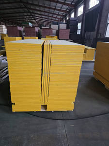 Panneau Triply Commercial 27MM Pin <span class=keywords><strong>Sapin</strong></span> Trois Plis Jaune Béton Construction Coffrage Panneau Coffrage Contreplaqué - Product Image 5