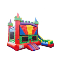 Château gonflable modulaire pas cher à vendre, toboggan gonflable pour tout-petits
