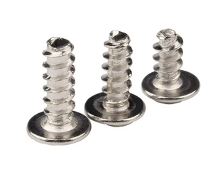 Vis de fixation pour ordinateur en acier au carbone pur, métrique, autotaraudeuse, à tête plate nickelée, classe 4.8, M1.7, M2, M2.3, M2.6, M3, M4, JIS - Product Image 3