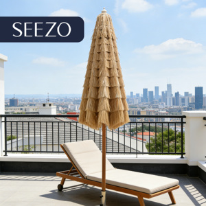 Sombrilla de Jardín Comercial Grande, Plegable, Impermeable, con Protección Solar para Patio y Uso en Hoteles - Product Image 4