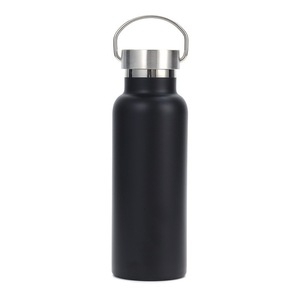 Botella de agua portátil de acero inoxidable de 500 ml, aislada, para ciclismo al aire libre, senderismo y deportes. - Product Image 3