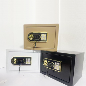 ตู้เซฟ Wan Jia Bao รุ่น 25EBF ขนาด 250x350x250 มม. พร้อมระบบล็อคอิเล็กทรอนิกส์ แผ่นเหล็ก สำหรับใช้ในบ้าน เพื่อความปลอดภัยส่วนตัว - Product Image 3