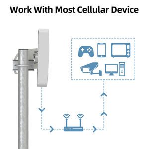 High Gain 2*16dbi 4g lte 5g outdoor Directional Panel <b>Antenna</b> 2500-2700 MHz Wall Mount Mimo Externa <b>Antenna</b> - Product Image 6