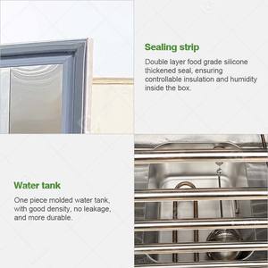 Appareil électrique automatique pour la fermentation de la boulangerie, mini fermentateur de pâte à pain contrôlé à 32 plateaux - Product Image 4