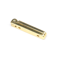 Charnières latérales en laiton personnalisées en forme de L pour boîtes à bijoux, charnières pour équipements industriels, boîtes cadeaux en bois, pour le perçage