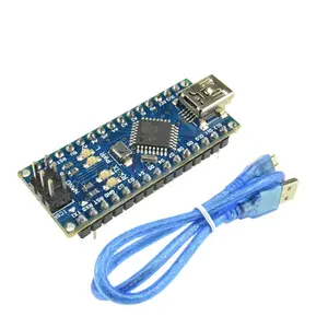 Умная электроника CH340 Nano V3.0 Mini ATmega328 5V 16M плата микроконтроллера CH340G MEGA328P модуль + USB кабель