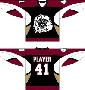 Vendita all'ingrosso stampa sublimazione della squadra personalizzata maglia <span class=keywords><strong>Hockey</strong></span> Top Blank <span class=keywords><strong>Hockey</strong></span> su ghiaccio abbigliamento - Product Image 2