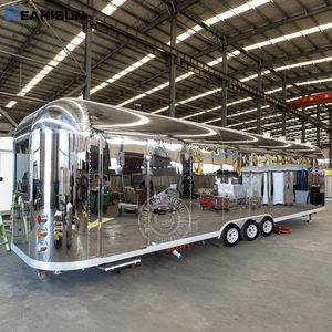 14 Ft Food Trailers Volledig Commerciële <span class=keywords><strong>Service</strong></span> Apparatuur Keuken Ijssalon Levering Food Cabine Koffieaanhangwagen Mobiele Food Truck - Product Image 5