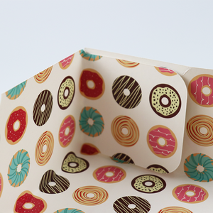 Mochi <strong>Donuts</strong> <strong>Box</strong> Packaging Custom <strong>Print</strong> Party Dessert Folding Flat Cardboard <strong>Donut</strong> Paper <strong>Box</strong> - Product Image 3