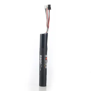 Wiederauf ladbarer RC-Akku 2S 7,4 V 2200mAh 18650 Li-Ionen-Akku mit SM-Stecker