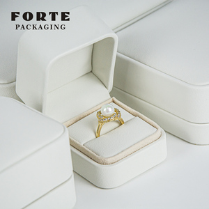 FORTE Custom PU <b>Gift</b> Jewelry Package <b>Box</b> Jewellery Wholesale Bracelets Necklace <b>Earrings</b> Ring <b>Box</b> Packaging Leather Jewelry <b>Box</b> - Product Image 5
