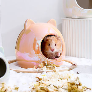 Toptan çevre dostu yaz yalıtım seramik <span class=keywords><strong>Pet</strong></span> yuva katı altın ayı büyük kaçış evi Heatstroke önleme kapalı - Product Image 2