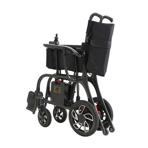 最軽量電動車椅子折りたたみ式電動車椅子DC12カーボンファイバー車椅子 - Product Image 6