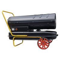 Chauffage au diesel à air portable Fire Dragon 30KW, contrôleur de chauffage autonome, chauffage à air pour les fermes de fruits, écran LCD