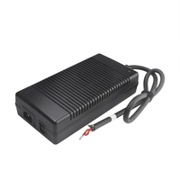 Adaptateur secteur de bureau silencieux sans ventilateur 12v 24v 36v 48v 36v 19v 20v 15a 300w alimentation ca/cc avec fonction Pfc élevée