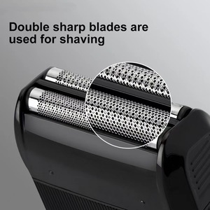<b>Head</b> Shaver for Bald Men High Speed Men Foil Shaver <b>Razor</b> Wet and Dry Double-use Waterproof Electric Shaver <b>Razor</b> Beard Trimmer - Product Image 4