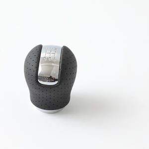 Pomo de palanca de cambios de cuero para coche, ergonómico, de 5 y 6 velocidades, para Nissan Dfac - Product Image 3
