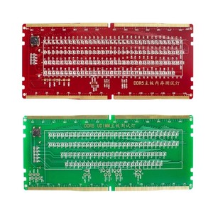 DDR5 cung cấp điện kép Máy tính để bàn máy tính Bộ nhớ Khe cắm Tester linh kiện điện tử-đèn Bộ nhớ Thẻ kiểm tra cho bo mạch chủ - Product Image 1