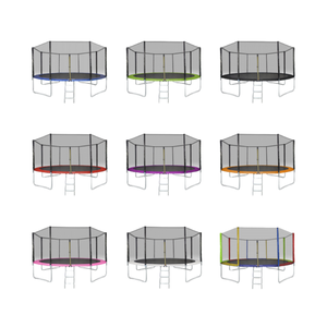 <span class=keywords><strong>Trampoline</strong></span> de <span class=keywords><strong>8</strong></span> pieds 10 pieds 12 pieds 14 pieds avec <span class=keywords><strong>filet</strong></span> de sécurité droit <span class=keywords><strong>Trampoline</strong></span> classique rond - Product Image 2