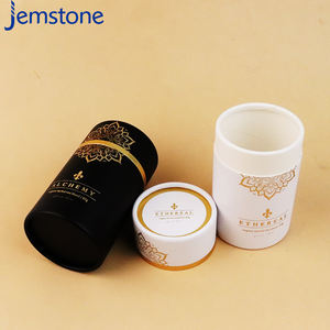 Vente chaude fournisseur de tubes en papier spécialisés emballage de tubes en papier kraft avec couvercle - Product Image 5