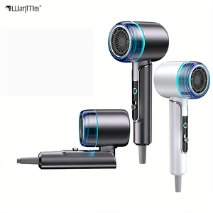 Asciugacapelli Ionico Compatto Pieghevole Wanmei, Alimentato <span class=keywords><strong>a</strong></span> Batteria, Alta Velocità, Non Danneggia i <span class=keywords><strong>Capelli</strong></span>, <span class=keywords><strong>per</strong></span> Uso in Camper e All'Aperto - Product Image 1