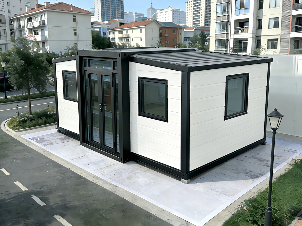 Fireproof Modular Building 10ft Permanent Modular Steel Prefab House | 8.0 Seismic Resistance & A1 ...