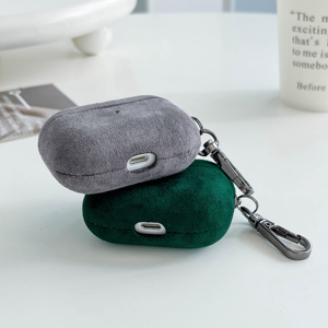 Ốp tai nghe da PU thiết kế thời trang, bảo vệ cho AirPods 1 2 3 <span class=keywords><strong>4</strong></span> Pro, ốp da lộn cho <span class=keywords><strong>iPod</strong></span> Pro 3 <span class=keywords><strong>4</strong></span> thế hệ - Product Image 5